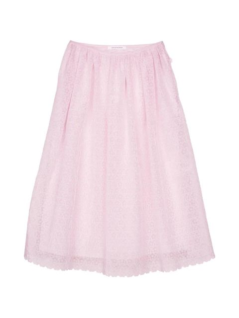 Cecilie Bahnsen Bala floral skirt - Pink - zdjęcie produktu nr 1