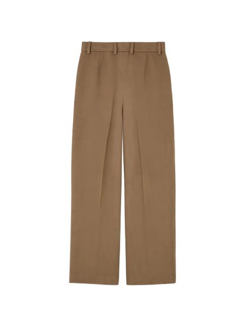 Loro Piana Rodger pleated wool trousers - Brown - zdjęcie produktu nr 2