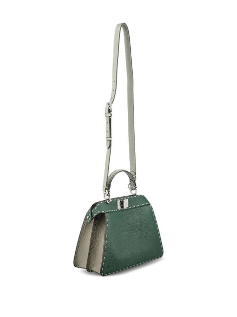 FENDI small Peekaboo ISeeU tote bag - Green