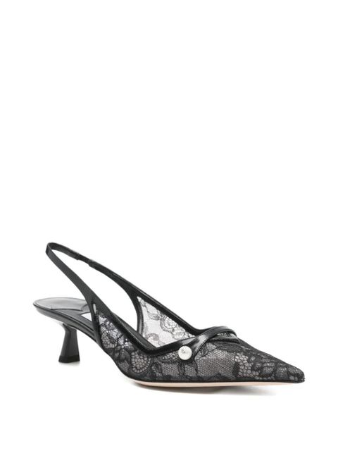 Jimmy Choo Amita slingback pumps - Black
