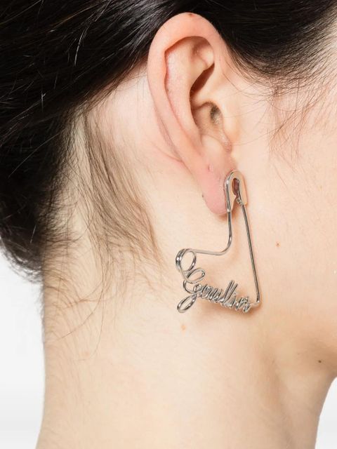 Jean Paul Gaultier gaultier safety-pin brooch - Silver