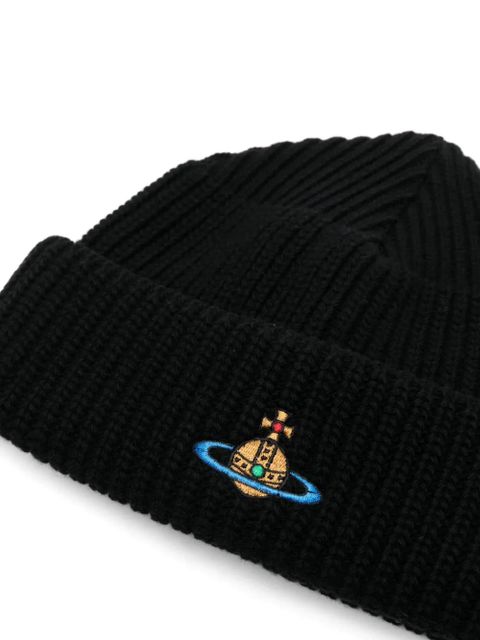 Vivienne Westwood Sporty beanie - Black - zdjęcie produktu nr 2