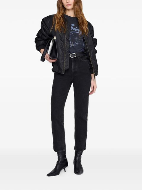 ANINE BING printed T-shirt - Black - zdjęcie produktu nr 2