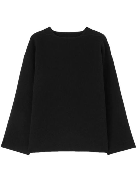 Jil Sander crew neck sweater - Black - zdjęcie produktu nr 1