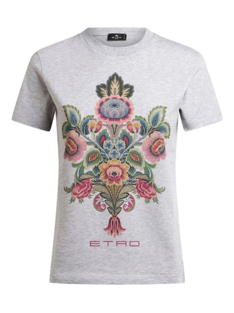 ETRO paisley-print T-shirt - Grey - zdjęcie produktu nr 1