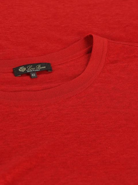 Loro Piana crew-neck T-shirt - Red