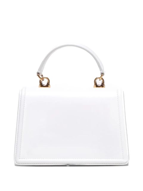 Dolce & Gabbana small Devotion heart-detail flap tote bag - White - zdjęcie produktu nr 2