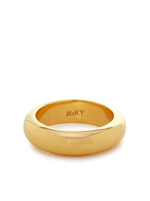 Monica Vinader Kate Young D-shape band ring - Gold - zdjęcie produktu nr 1