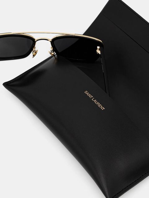 Saint Laurent okulary przeciwsłoneczne kolor czarny SL 825 - zdjęcie produktu nr 2