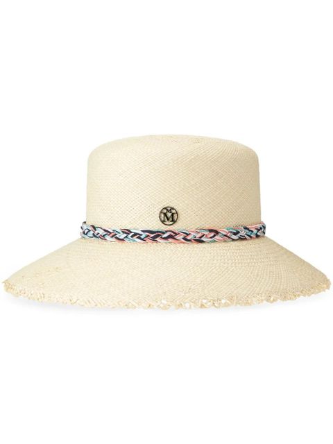 Maison Michel New Kendall braided-strap hat - Neutrals - zdjęcie produktu nr 1