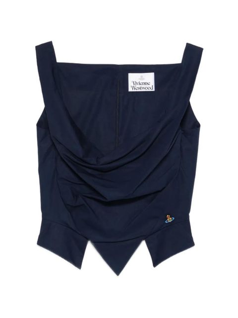 Vivienne Westwood Sunday draped orb top - Blue - zdjęcie produktu nr 1