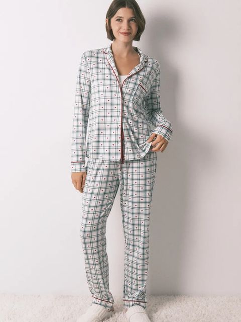 women'secret piżama damska kolor beżowy 3792074 - zdjęcie produktu nr 1