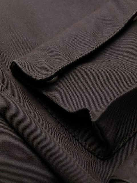 Off-White high-waisted cargo trousers - DARK GREY NO COLOR