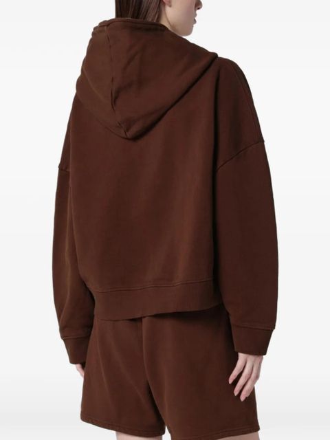 ENTIRE STUDIOS Eternal zip-up hoodie - Brown