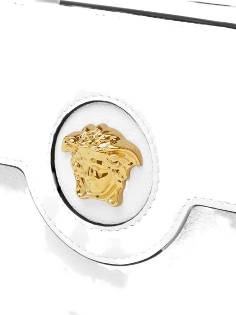 Versace mini La Medusa cross body bag - White