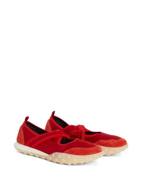 Jil Sander Moon ballet flats - Red - zdjęcie produktu nr 2