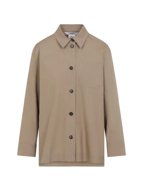 Max Mara cotton shirt - Neutrals - zdjęcie produktu nr 1
