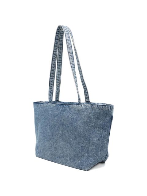 Alexander Wang Punch logo shoulder bag - Blue