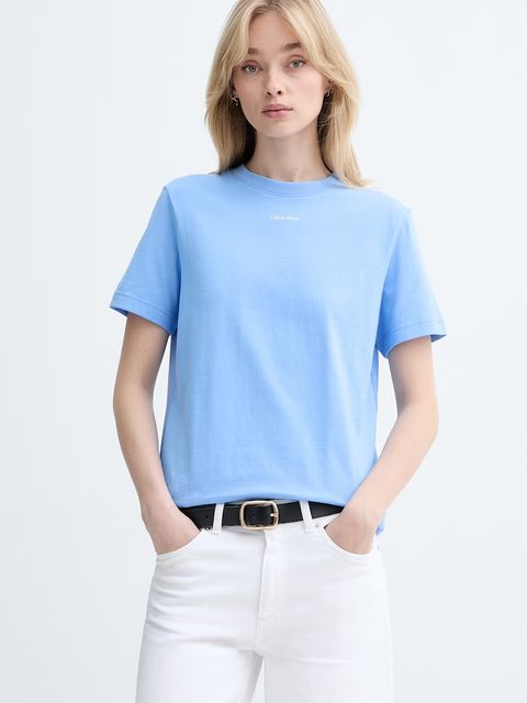 Calvin Klein t-shirt damski bawełniany - zdjęcie produktu nr 1