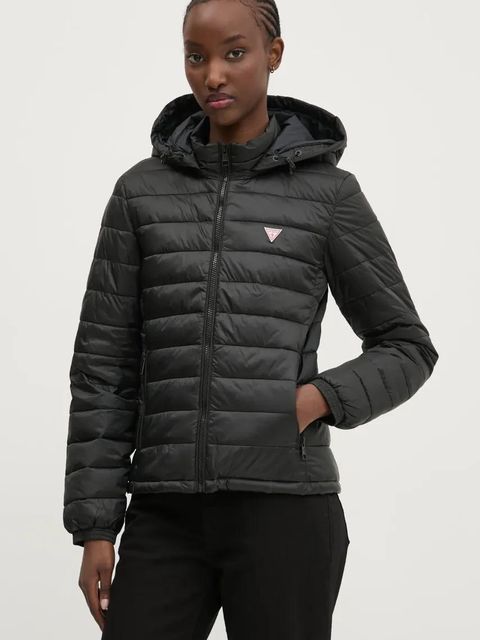 Guess Jeans kurtka kolor czarny przejściowa W5RL99 WHAB2 - zdjęcie produktu nr 1