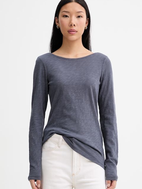 Marc O'Polo longsleeve damski bawełniany - zdjęcie produktu nr 1