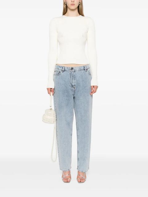 Magda Butrym long-sleeve ribbed jumper - Neutrals - zdjęcie produktu nr 2