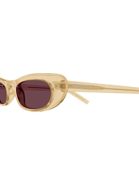 Saint Laurent Eyewear cat eye-frame sunglasses - Neutrals