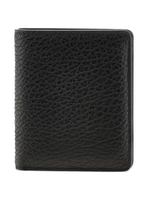 Maison Margiela grained-leather bi-fold wallet - Black - zdjęcie produktu nr 2