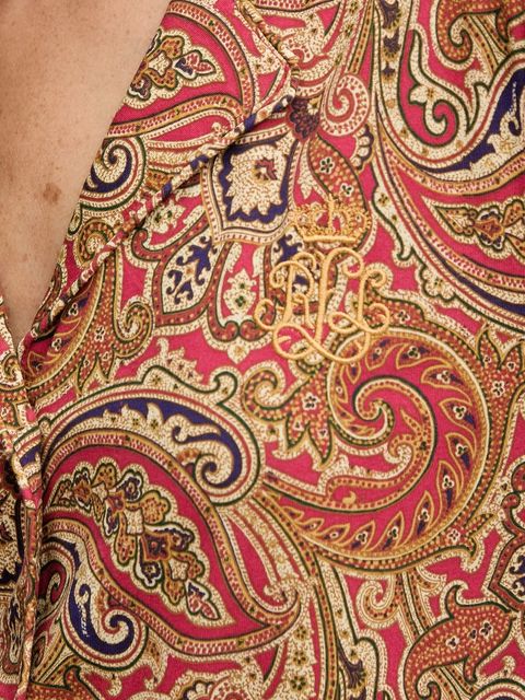 Lauren Ralph Lauren piżama damska kolor czerwony ILN92467F