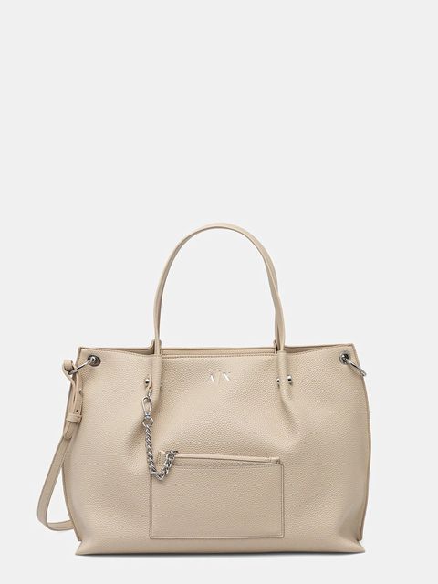 Armani Exchange torebka kolor beżowy XW001211 AF15625 - zdjęcie produktu nr 1