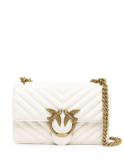 PINKO mini Love One cross body bag - White - zdjęcie produktu nr 1