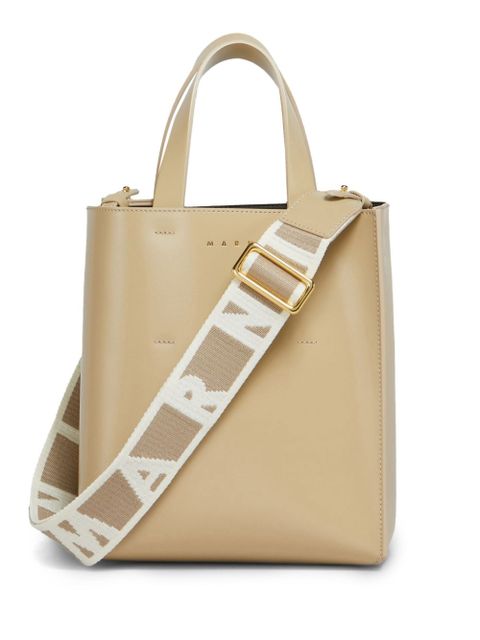 Marni mini Museo tote bag - Neutrals - zdjęcie produktu nr 1