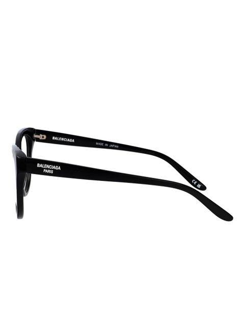 Balenciaga Eyewear cat eye-frame glasses - Black