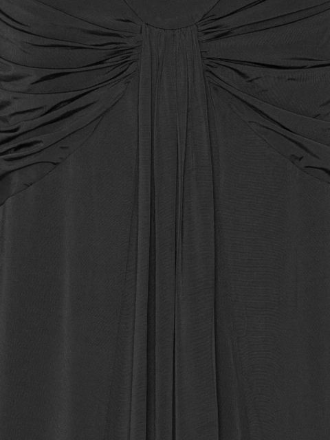 ROTATE BIRGER CHRISTENSEN asymmetric maxi dress - Black