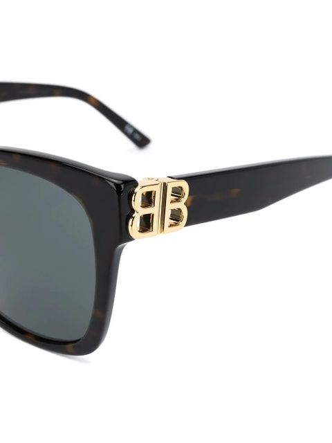 Balenciaga Eyewear Dynasty square-frame sunglasses - Brown