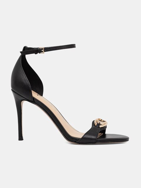 Guess sandały na szpilce skórzane KABRINA - zdjęcie produktu nr 1