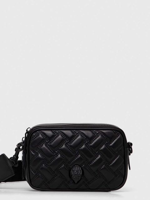 Kurt Geiger London torebka skórzana kolor czarny - zdjęcie produktu nr 1