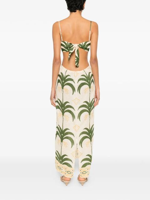 Johanna Ortiz cut-out maxi dress - Neutrals
