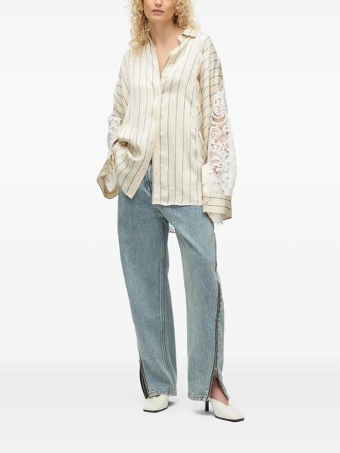 3.1 Phillip Lim striped shirt - White