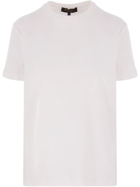 Loro Piana cotton t-shirt - White - zdjęcie produktu nr 1
