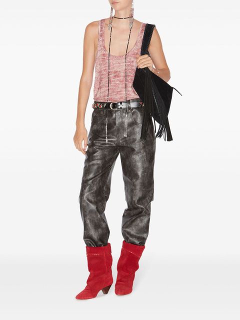 MARANT ÉTOILE Coralea trousers - Black - zdjęcie produktu nr 2