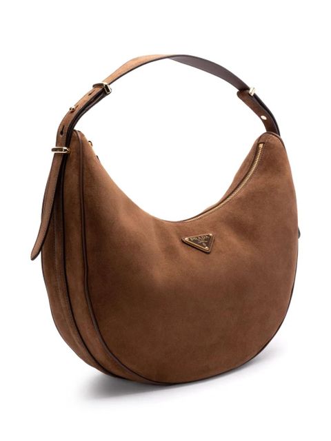 Prada Arqué shoulder bag - Brown