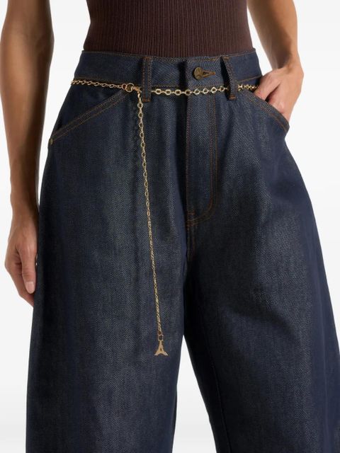 Manière De Voir Énora tappered jeans - Blue