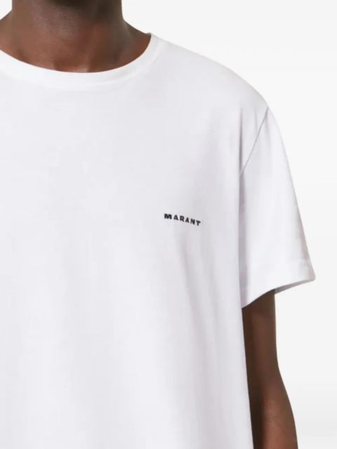 ISABEL MARANT Zafferh short-sleeve T-shirt - White