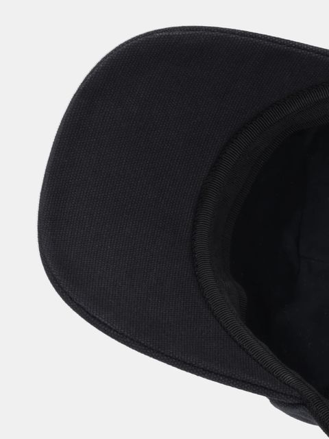 Weekend Max Mara czapka z daszkiem bawełniana AGUFO kolor czarny 2615571044600