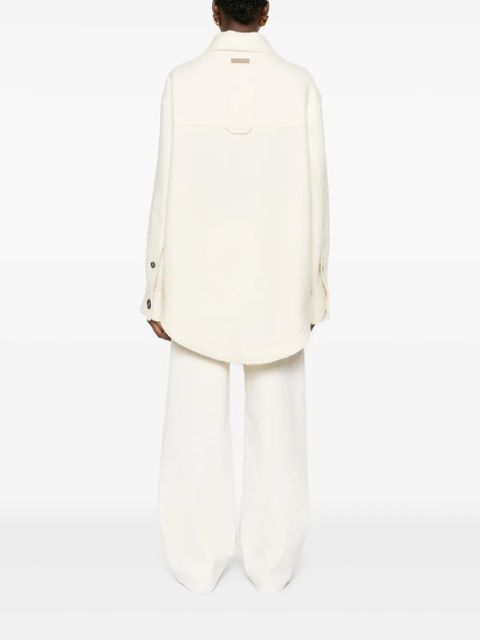 AMI Paris buttoned jacket - Neutrals