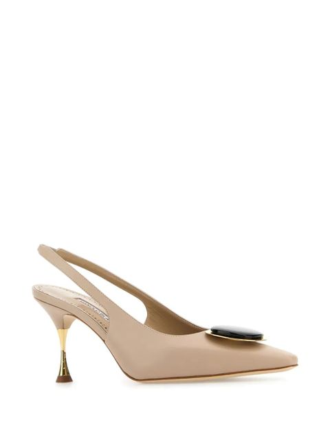 Manolo Blahnik 70mm Chiaransli pumps - Neutrals - zdjęcie produktu nr 2