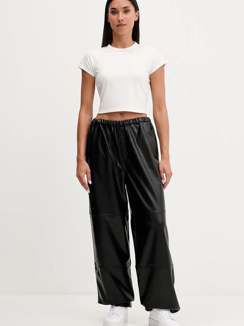 Hugo Blue spodnie damskie kolor czarny high waist 50546770 - zdjęcie produktu nr 2