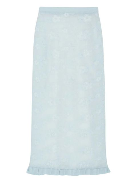 Cecilie Bahnsen Pegonia skirt - Blue - zdjęcie produktu nr 2