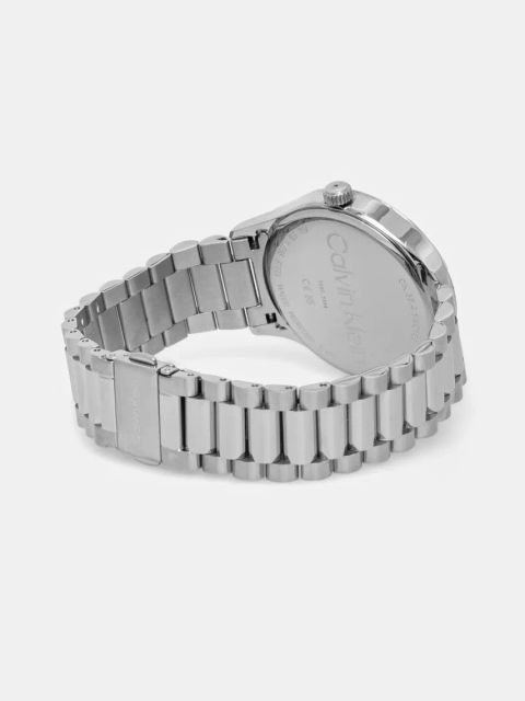 Calvin Klein zegarek kolor srebrny 25200163